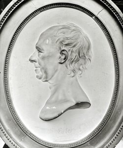 Ritratto medaglione di Leonhard Euler, 1781 da Dominique Rachette